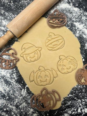 Pompoenen halloween koekjesvormen