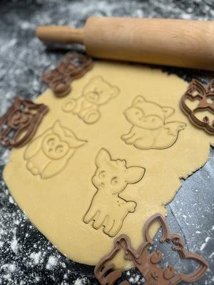 Bosdieren koekjesvormen