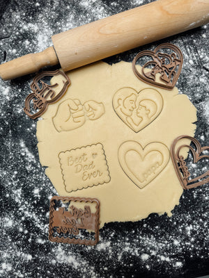 Vaderdag koekjesvormen