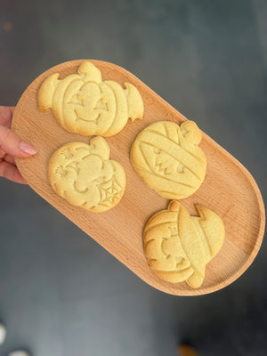 Pompoenen halloween koekjesvormen