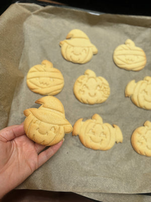 Pompoenen halloween koekjesvormen