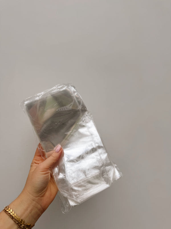 Cellofaan verpakkingszakjes 100 stuks