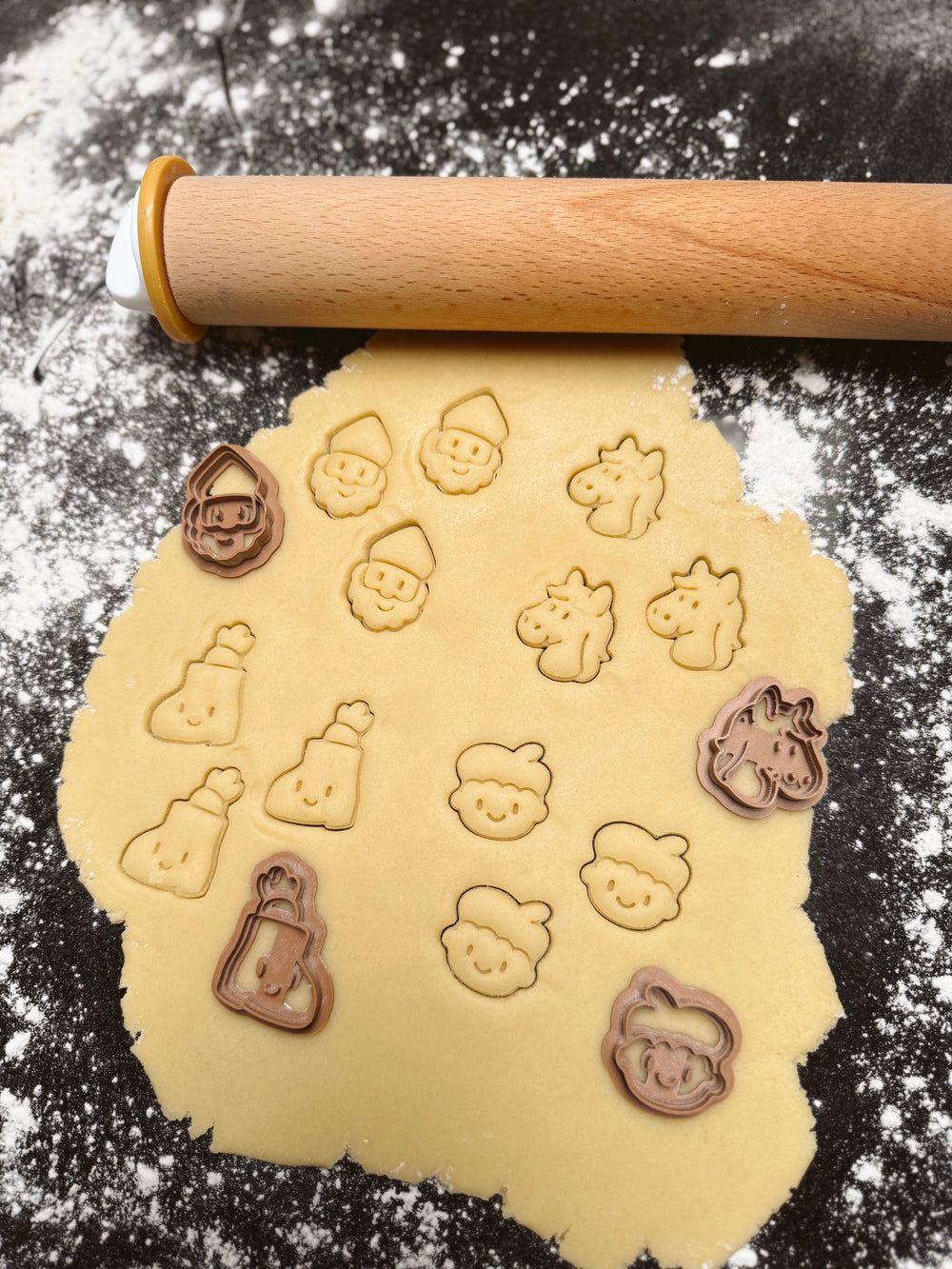 Mini Sint koekjesvormen