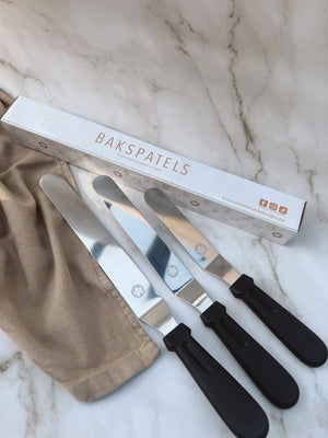 Bakspatels (set van 3)