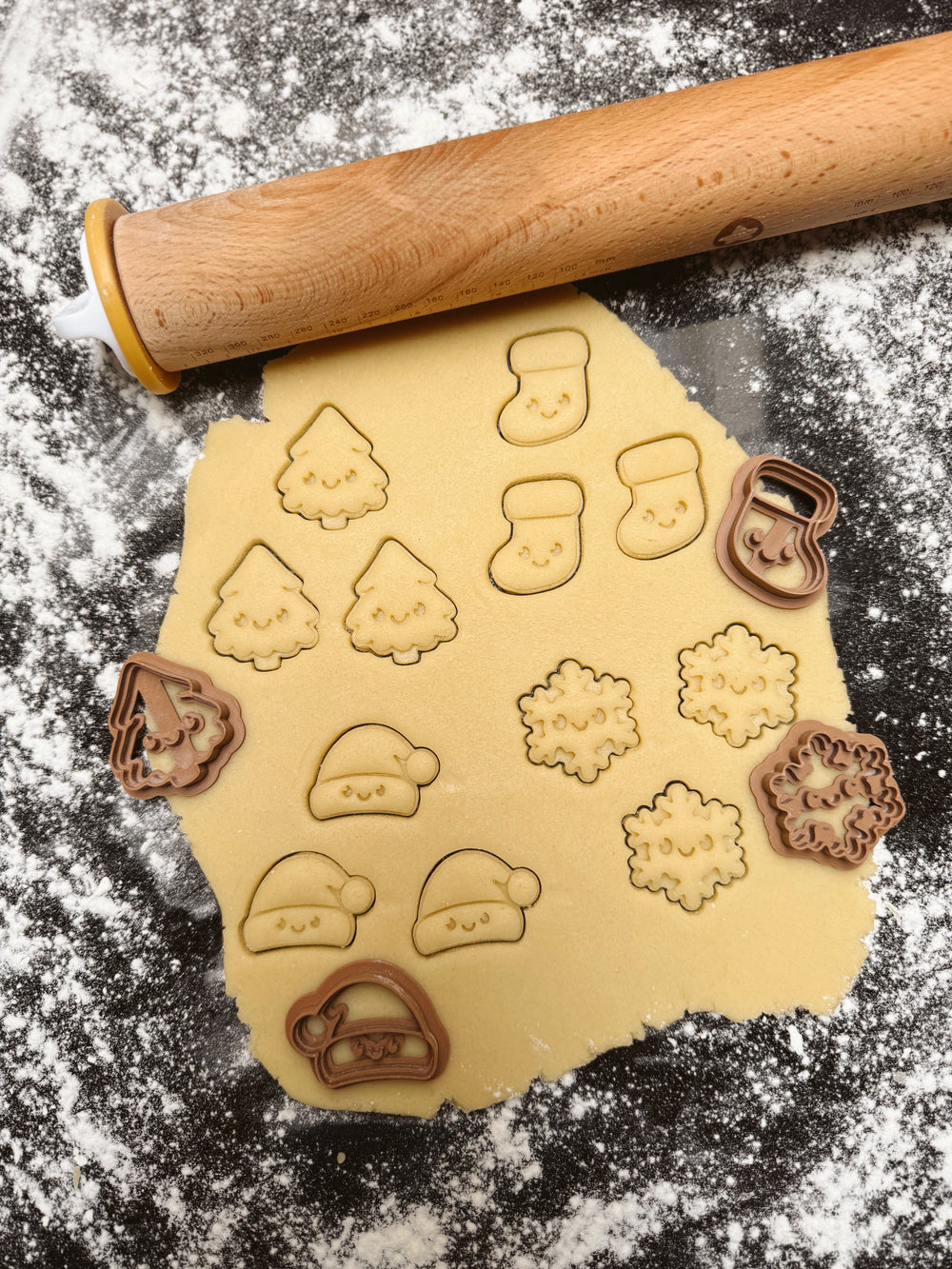 Mini Kerst koekjesvormen