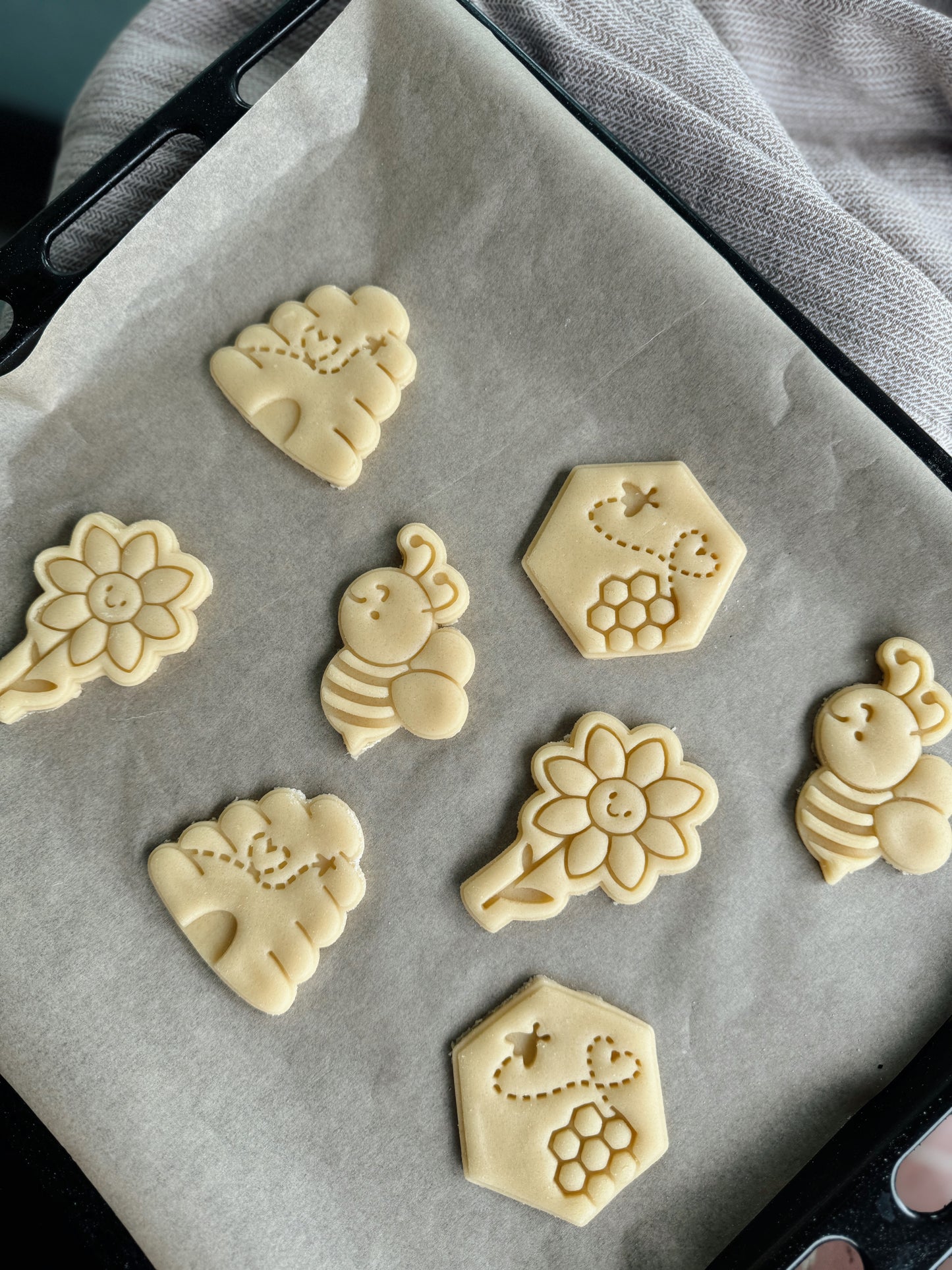 Bijtjes koekjesvormen