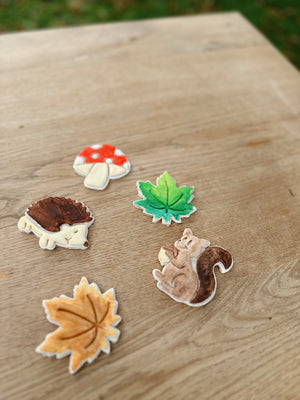 Herfst koekjesvormen