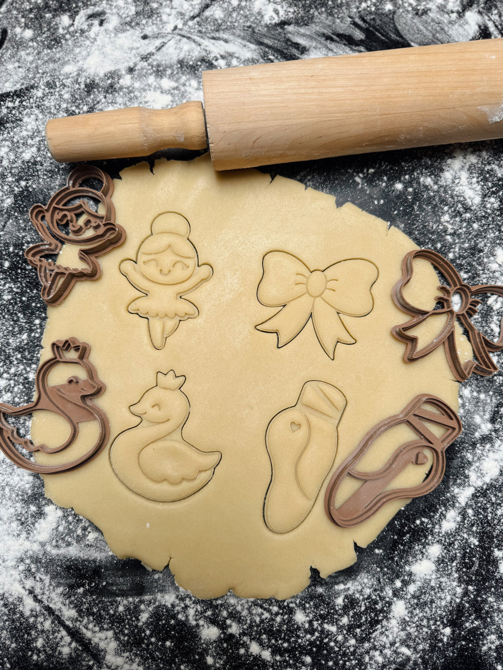Ballerina koekjesvormen