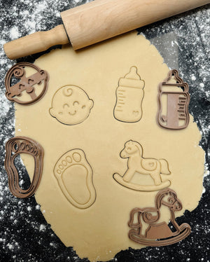 Baby / Geboorte koekjesvormen - Samenmetdekindjes - Samenmetdekindjes