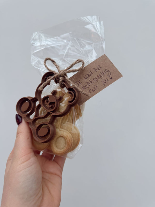 Beer koekjesvorm 8 stuks - ik vond het beregezellig - Samenmetdekindjes - Samenmetdekindjes