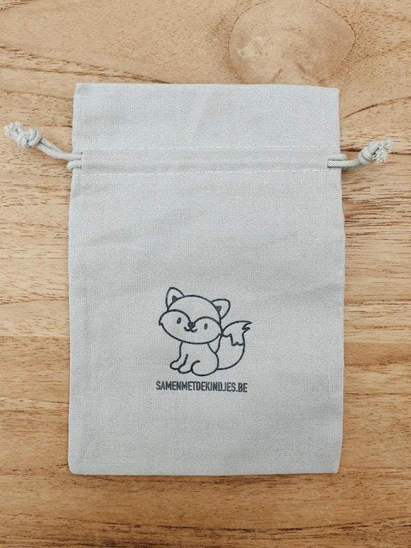 Bewaarzakje Bosdieren - Samenmetdekindjes - Samenmetdekindjes