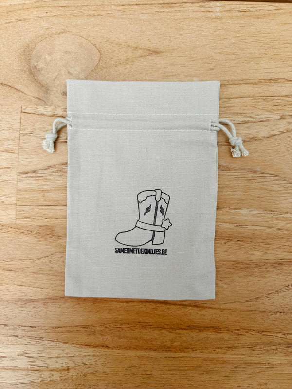 Bewaarzakje Cowboy - Samenmetdekindjes - Samenmetdekindjes