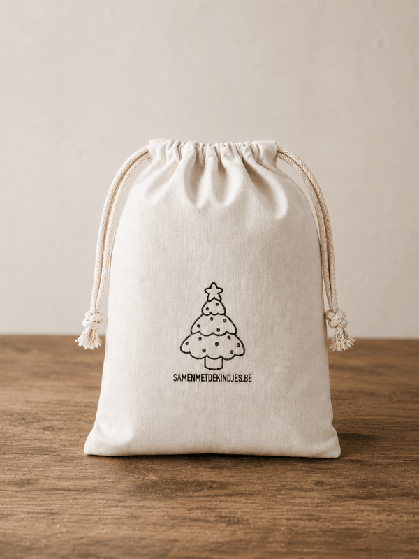 Bewaarzakje Kerst - Samenmetdekindjes - Samenmetdekindjes