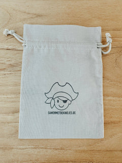 Bewaarzakje Piraten - Samenmetdekindjes - Samenmetdekindjes