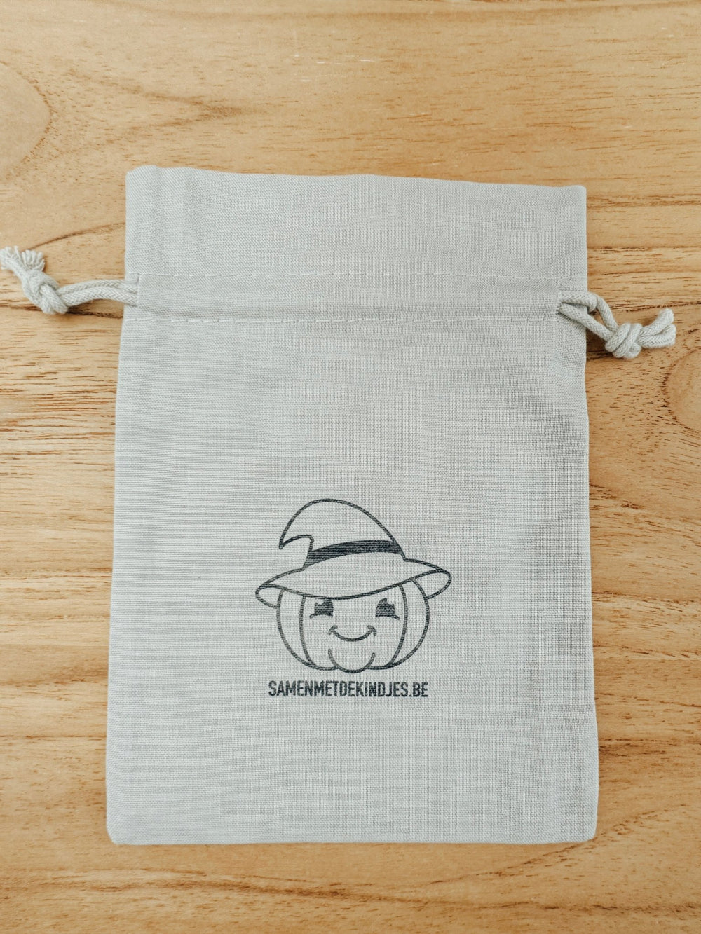 Bewaarzakje Pompoen Halloween - Samenmetdekindjes - Samenmetdekindjes