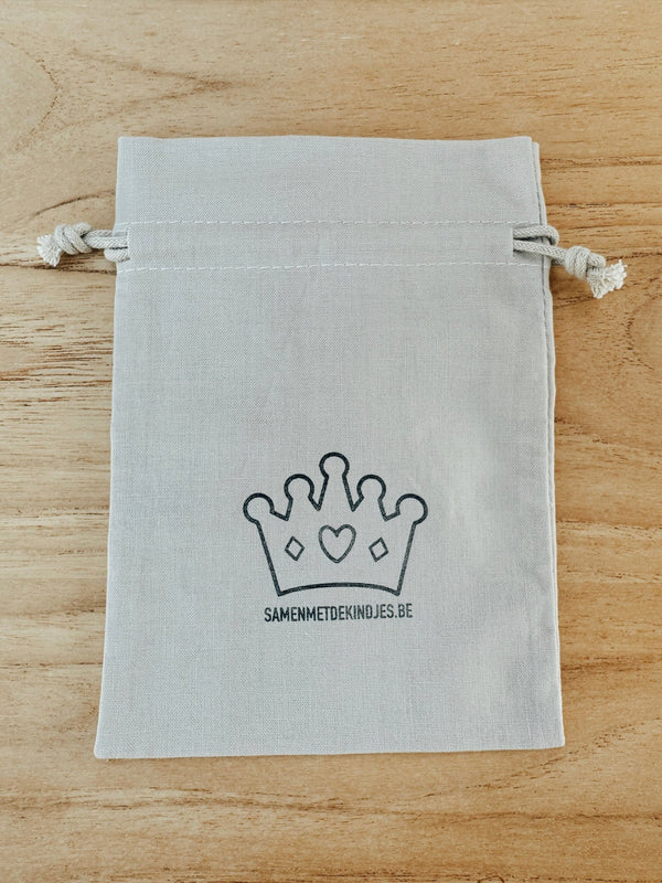 Bewaarzakje Prinses - Samenmetdekindjes - Samenmetdekindjes