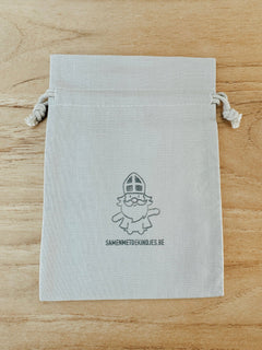 Bewaarzakje Sinterklaas - Samenmetdekindjes - Samenmetdekindjes