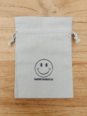 Bewaarzakje Smiley - Samenmetdekindjes - Samenmetdekindjes