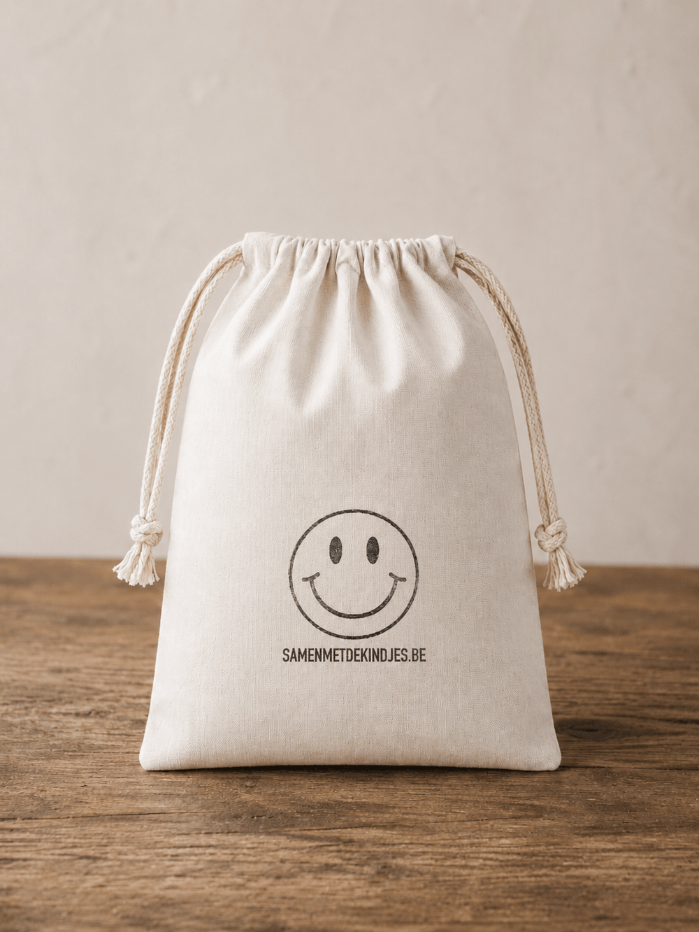 Bewaarzakje Smiley - Samenmetdekindjes - Samenmetdekindjes