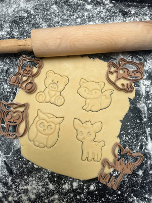 Bosdieren koekjesvormen - Samenmetdekindjes - Samenmetdekindjes