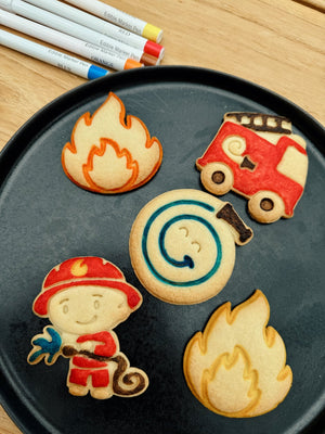 Brandweer koekjesvormen - Samenmetdekindjes - Samenmetdekindjes
