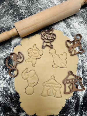 Circus koekjesvormen - Samenmetdekindjes - Samenmetdekindjes