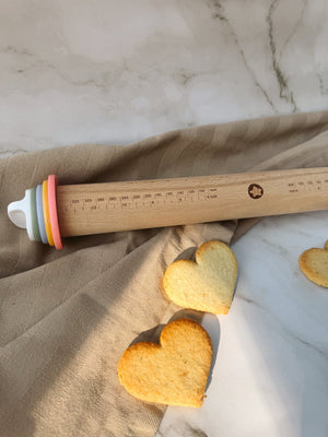 Deegrol met verstelbare ringen - Samenmetdekindjes - Samenmetdekindjes