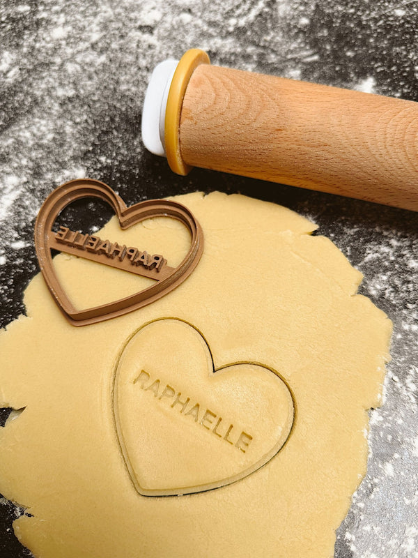 Gepersonaliseerd hart koekjesvorm - Samenmetdekindjes - Samenmetdekindjes