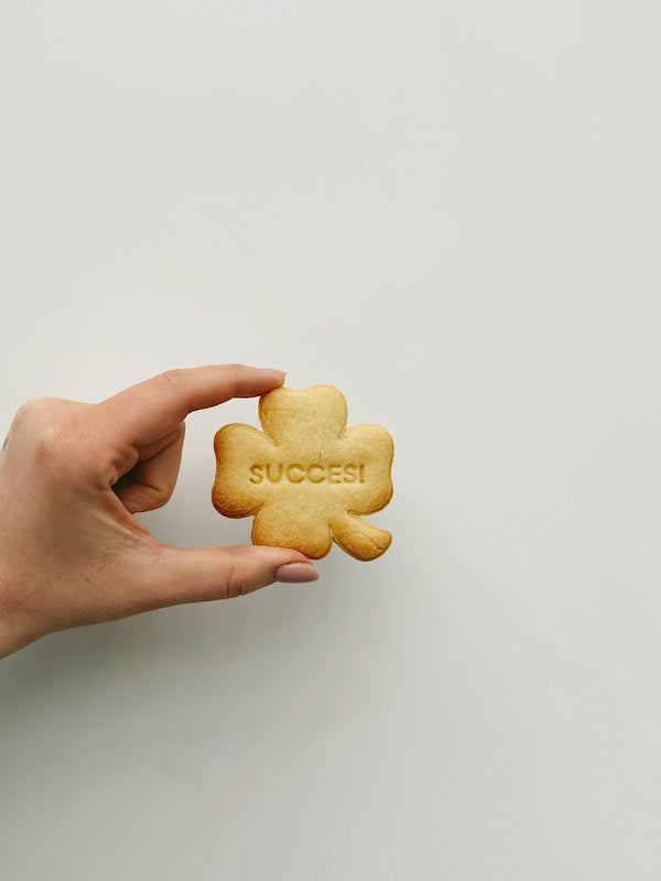Gepersonaliseerd klavertje koekjesvorm - Samenmetdekindjes - Samenmetdekindjes