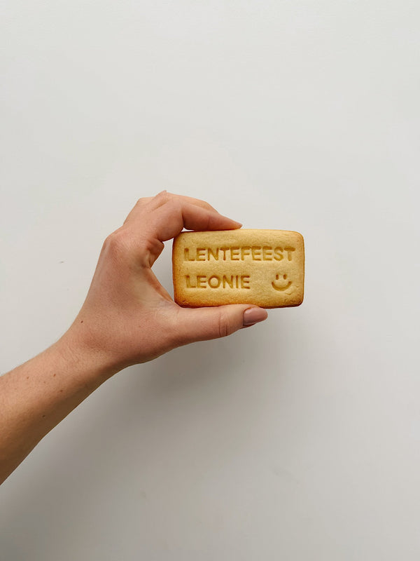 Gepersonaliseerd lentefeest koekjesvorm - Samenmetdekindjes - Samenmetdekindjes