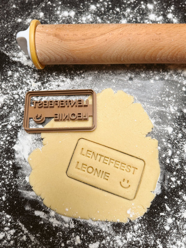 Gepersonaliseerd lentefeest koekjesvorm - Samenmetdekindjes - Samenmetdekindjes