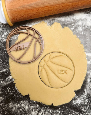 Gepersonaliseerde basketbal koekjesvorm - Samenmetdekindjes - Samenmetdekindjes