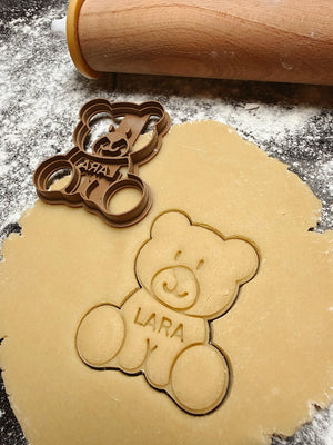 Gepersonaliseerde beer koekjesvorm - Samenmetdekindjes - Samenmetdekindjes