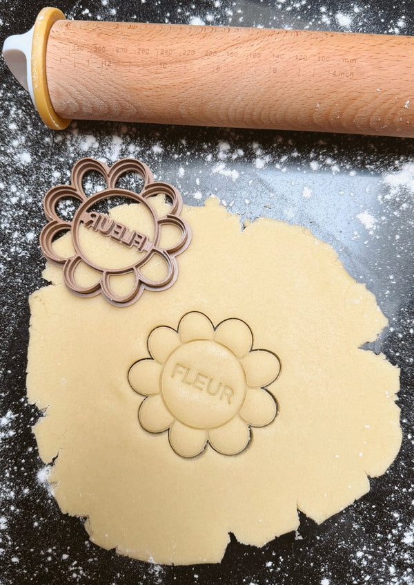 Gepersonaliseerde bloem koekjesvorm - Samenmetdekindjes - Samenmetdekindjes