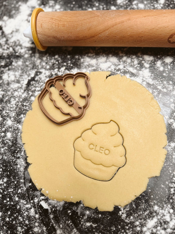 Gepersonaliseerde cupcake koekjesvorm - Samenmetdekindjes - Samenmetdekindjes