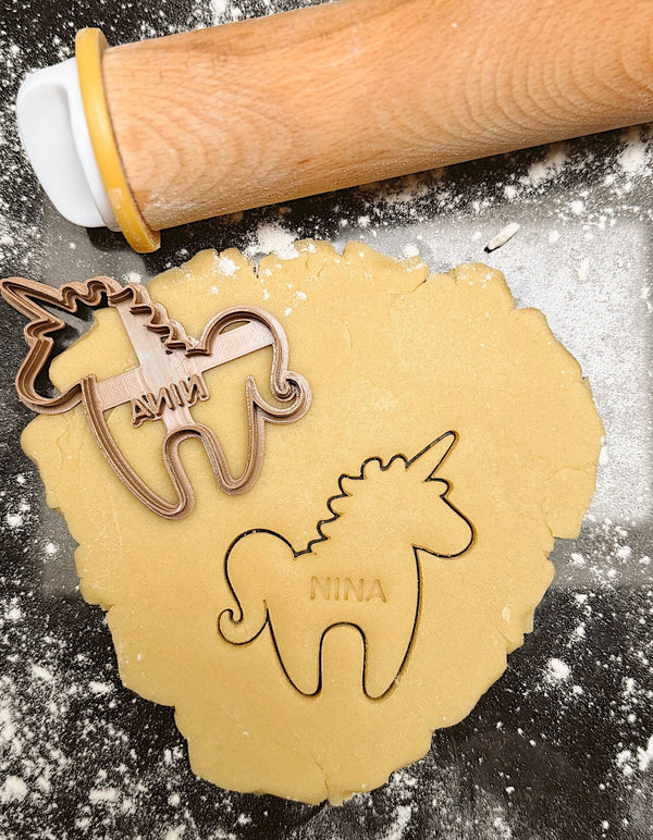 Gepersonaliseerde eenhoorn koekjesvorm - Samenmetdekindjes - Samenmetdekindjes