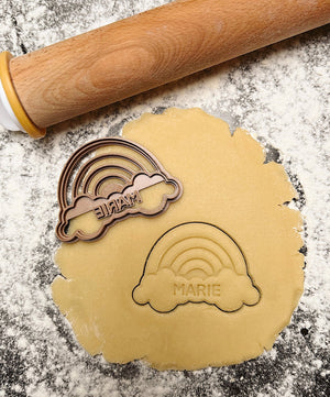 Gepersonaliseerde regenboog koekjesvorm - Samenmetdekindjes - Samenmetdekindjes