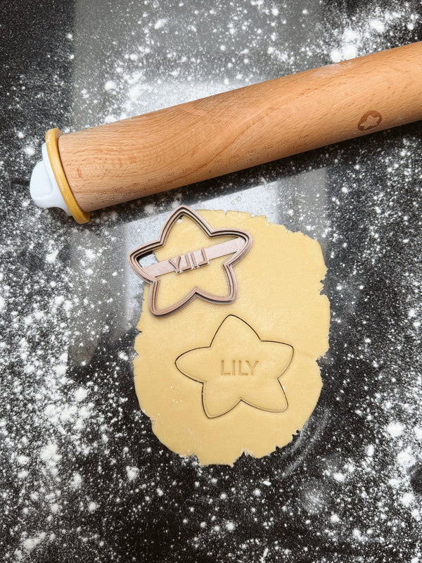 Gepersonaliseerde ster koekjesvorm - Samenmetdekindjes - Samenmetdekindjes