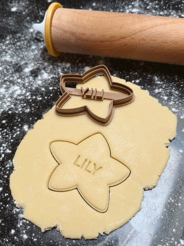 Gepersonaliseerde ster koekjesvorm - Samenmetdekindjes - Samenmetdekindjes