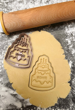 Gepersonaliseerde taart koekjesvorm - Samenmetdekindjes - Samenmetdekindjes