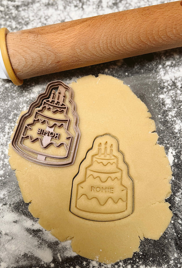 Gepersonaliseerde taart koekjesvorm - Samenmetdekindjes - Samenmetdekindjes