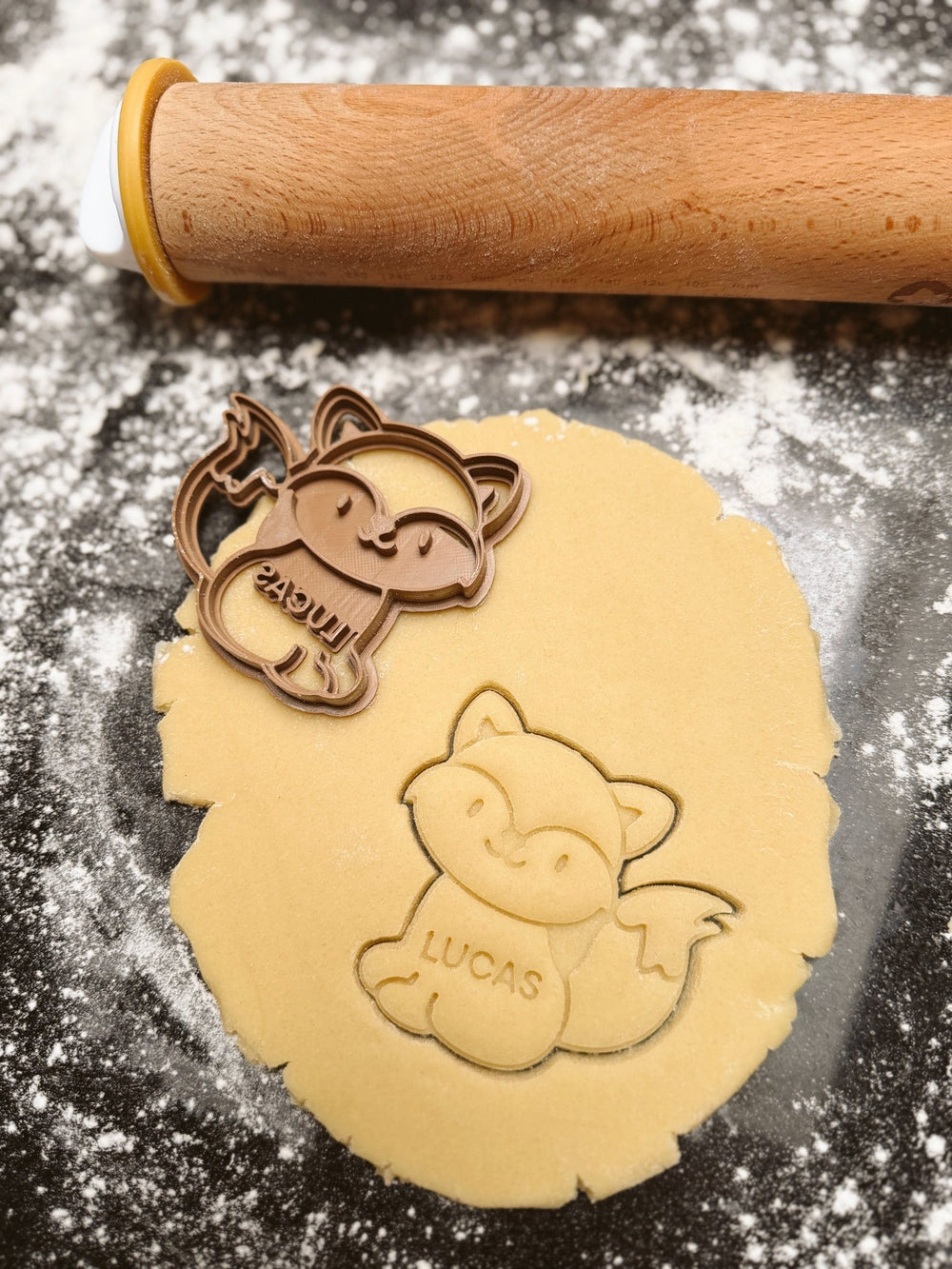 Gepersonaliseerde vos koekjesvorm - Samenmetdekindjes - Samenmetdekindjes