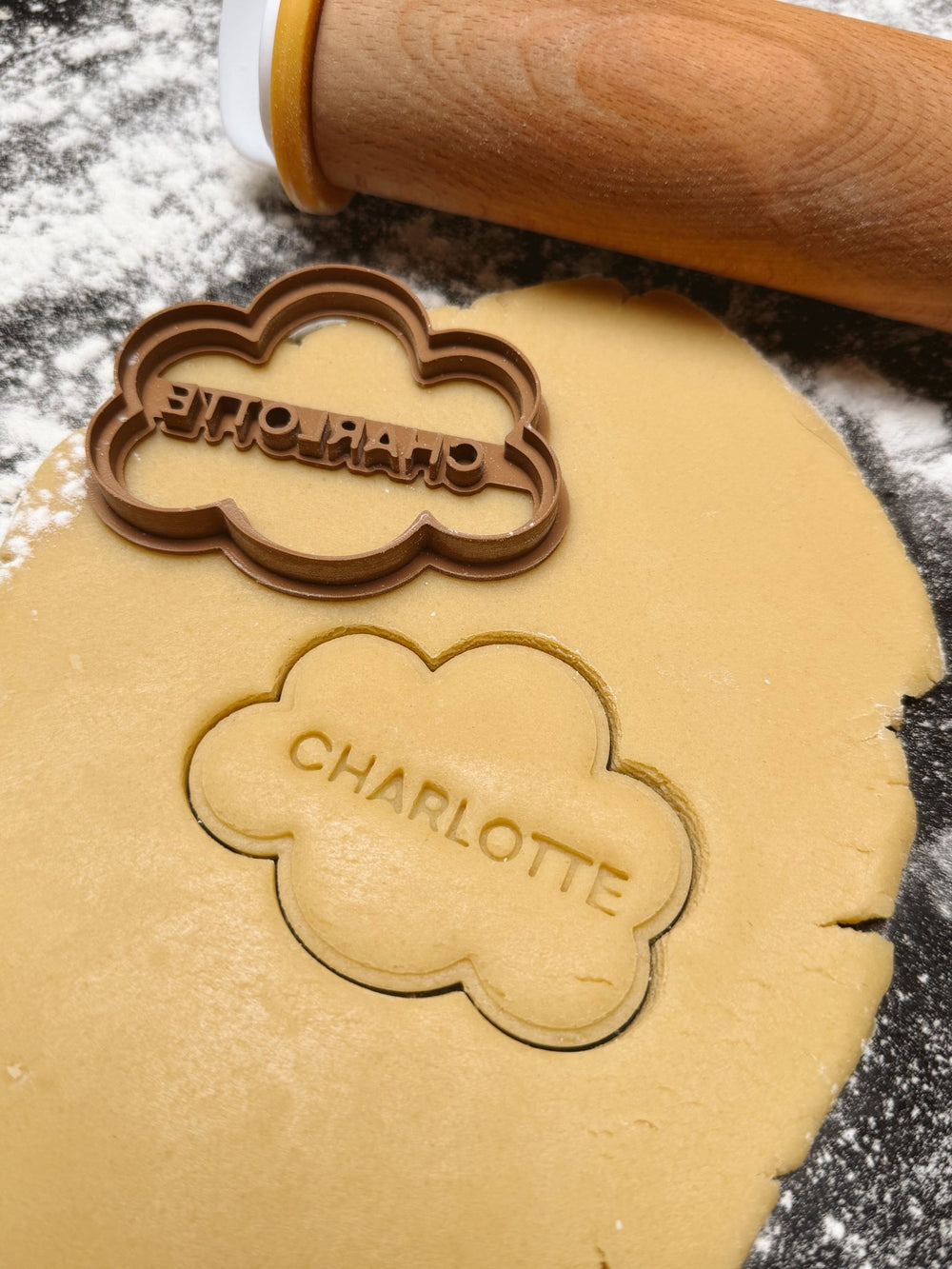 Gepersonaliseerde wolk koekjesvorm - Samenmetdekindjes - Samenmetdekindjes