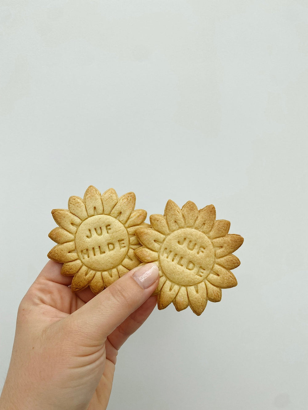 Gepersonaliseerde zonnebloem koekjesvorm - Samenmetdekindjes - Samenmetdekindjes