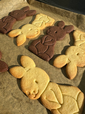 Grote Paashaas koekjesvorm - Samenmetdekindjes - Samenmetdekindjes