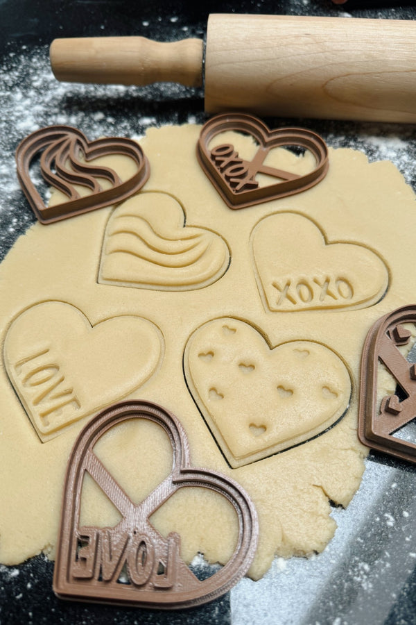 Hartjes koekjesvormen - Samenmetdekindjes - Samenmetdekindjes