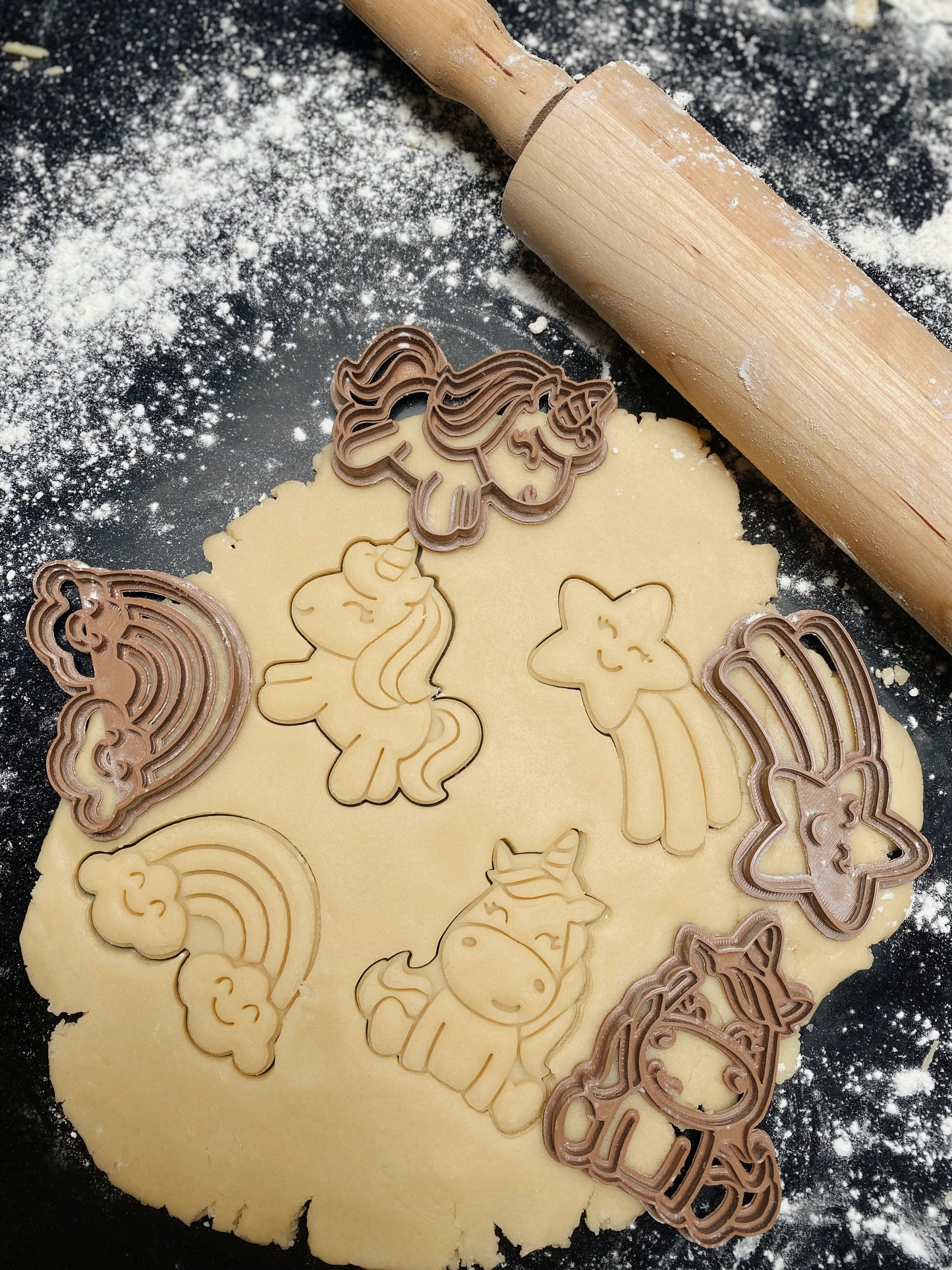 Eenhoorn koekjesvormen