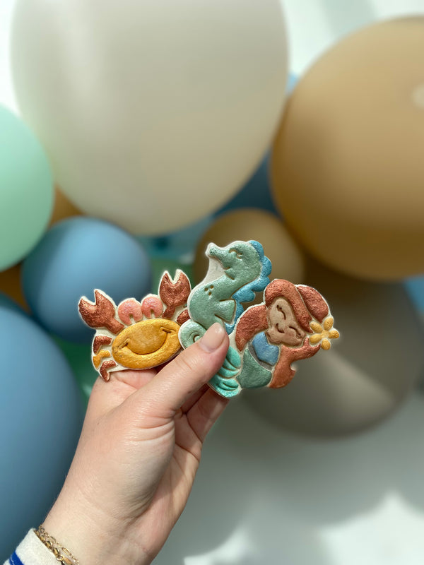 Mermaid koekjesvormen