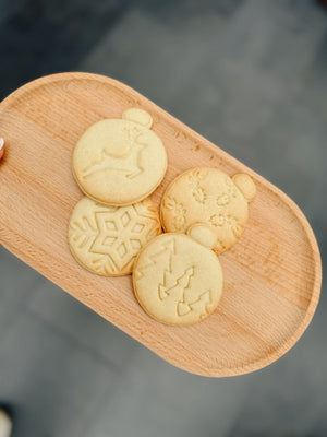 Kerstballen koekjesvormen - Samenmetdekindjes - Samenmetdekindjes