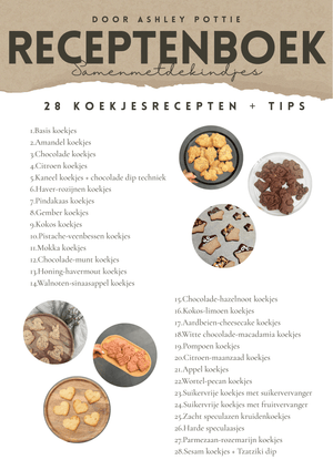 Koekjesrecepten eBook - Samenmetdekindjes - Samenmetdekindjes